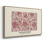 Examples of Chinese Ornament, Pl. XCIII (Morris Inspired), 1867 - Floater Framed Canvas Print