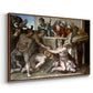 The Sacrifice of Noah (Sistine Chapel), 1509 - Floater Framed Canvas Print