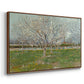 Orchard in Blossom (Plum Trees), 1888 - Floater Framed Canvas Print