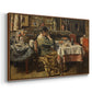 The Meal (De maaltijd), c. 1885 - Floater Framed Canvas Print