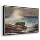 Incoming Tide, Scarboro, Maine, 1883 - Floater Framed Canvas Print