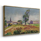 Landscape Around Toulouse, The Bridge of the Young Ladies, 1898 - Floater Framed Canvas Print