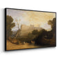 Linlithgow Palace, c. 1807 - Floater Framed Canvas Print
