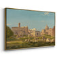 The Roman Forum, c. 1860 - Floater Framed Canvas Print