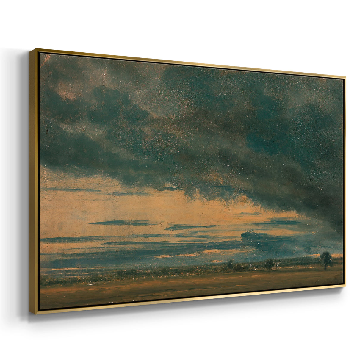 Cloud Study, c. 1821 - Floater Framed Canvas Print