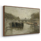 The Bridge (Le pont), 1895 - Floater Framed Canvas Print