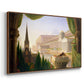 The Architect's Dream, 1840 - Floater Framed Canvas Print