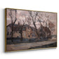 Farm near Duivendrecht in the Evening, c. 1905 - Floater Framed Canvas Print