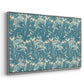 Tulip (Teal), 1875 - Floater Framed Canvas Print