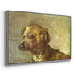 Cliper, the Artist's Dog, 1895 - Floater Framed Canvas Print