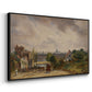 Sir Richard Steele's Cottage, Hampstead, c. 1832 - Floater Framed Canvas Print