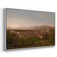 View of Florence from San Miniato, 1837 - Floater Framed Canvas Print