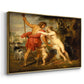 Venus and Adonis, c. 1635 - Floater Framed Canvas Print
