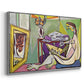 The Muse, 1935 - Floater Framed Canvas Print