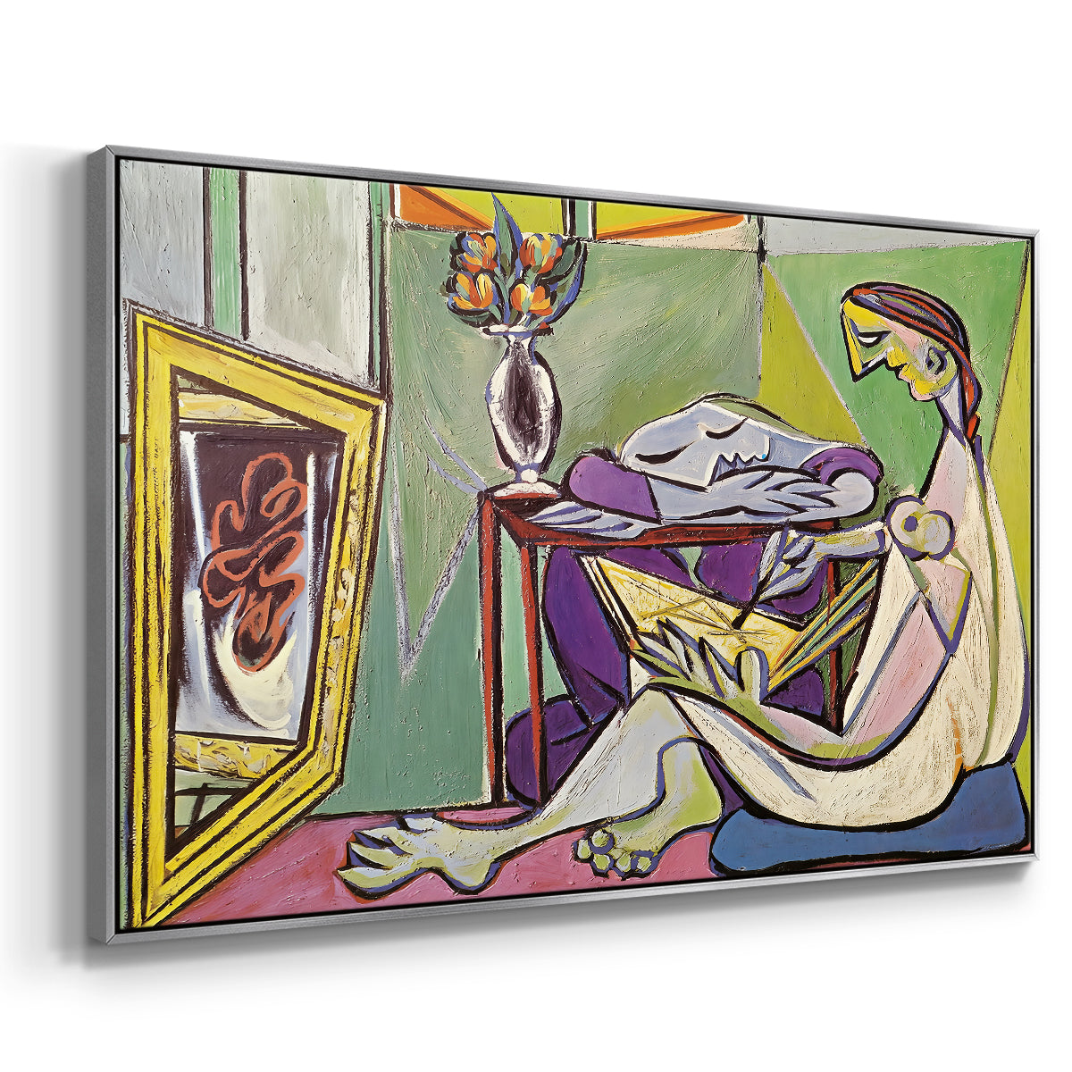 The Muse, 1935 - Floater Framed Canvas Print