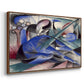 Dreaming Horse, 1913 - Floater Framed Canvas Print