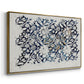Watercolour for Printed Fabric Design: Wey, c. 1882-1883 - Floater Framed Canvas Print