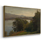 View of the Mondsee, 1870 - Floater Framed Canvas Print