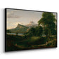 The Course of Empire: The Arcadian or Pastoral State, 1834 - Floater Framed Canvas Print