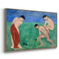 Game of Bowls, 1908 - Floater Framed Canvas Print