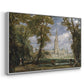 Salisbury Cathedral from the Bishop's Grounds, c. 1825 - Floater Framed Canvas Print