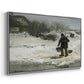 Tøsne, 1895 - Floater Framed Canvas Print