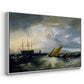 Sheerness as Seen from the Nore, 1808 - Floater Framed Canvas Print