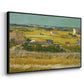 The Harvest, 1888 - Floater Framed Canvas Print