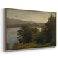 View of the Mondsee, 1870 - Floater Framed Canvas Print