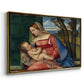 Madonna and Child, c. 1508 - Floater Framed Canvas Print