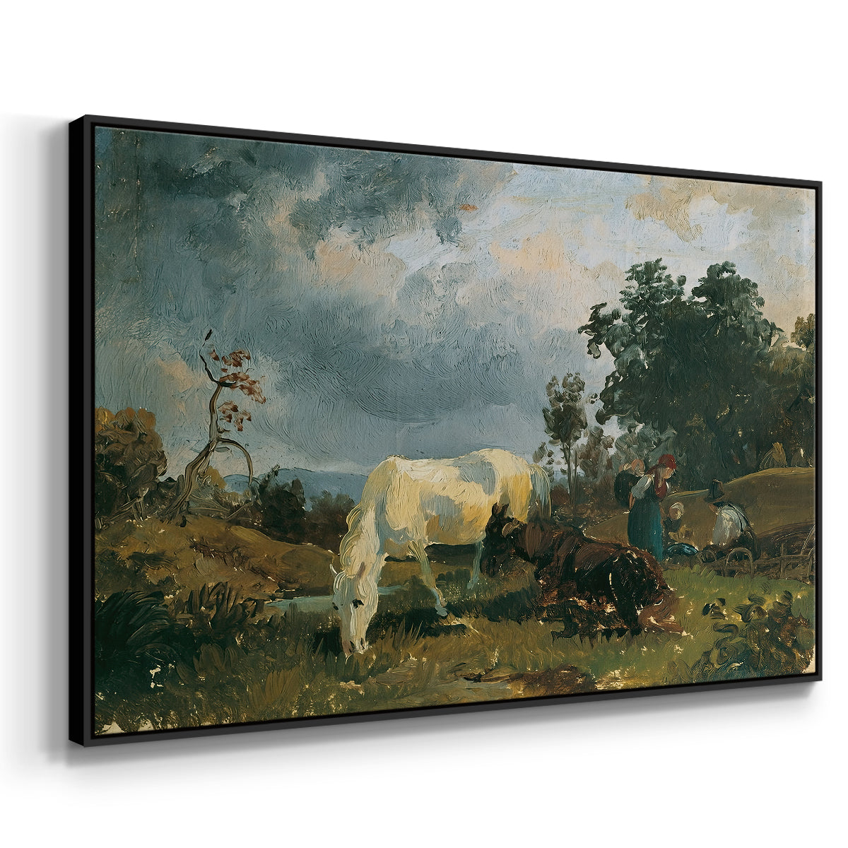 A Mold on the Heath, c. 1830 - Floater Framed Canvas Print