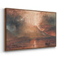 Vesuvius in Eruption, c. 1817 - Floater Framed Canvas Print
