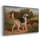 Ravager, One of the Lambton Hounds, 1835 - Floater Framed Canvas Print