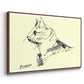Cat (Le chat), c. 1961 - Floater Framed Canvas Print