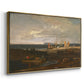 A Scene on the English Coast, c. 1798 - Floater Framed Canvas Print