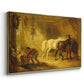 Heath Ewe and Lambs, 1810 - Floater Framed Canvas Print