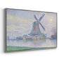 Mill of Edam (Moulin d'Edam), 1896 - Floater Framed Canvas Print