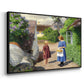Summer Day in Jyllinge, 1922 - Floater Framed Canvas Print