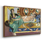 Odalisques Playing Checkers (Odalisques jouant aux dames), 1928 - Floater Framed Canvas Print