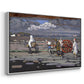 Country Road (Landstrasse), 1905 - Floater Framed Canvas Print