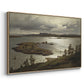 The Fjord at Sandviken (Sandviksfjorden), 1879 - Floater Framed Canvas Print