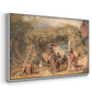 Figures and Animals in a Vineyard, c. 1829 - Floater Framed Canvas Print