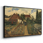 Garden of a Florist (The Flower Garden), 1864 - Floater Framed Canvas Print