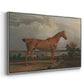 Hunter in a Landscape, 1810 - Floater Framed Canvas Print