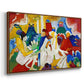 Oriental, 1909 - Floater Framed Canvas Print
