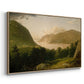 Hudson River Scene, 1857 - Floater Framed Canvas Print