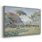 Comblat-le-Château, the Meadow, Opus 161, 1887 - Floater Framed Canvas Print