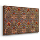 Snakeshead - Red/Cumin, c. 1876 - Floater Framed Canvas Print