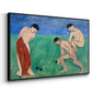 Game of Bowls, 1908 - Floater Framed Canvas Print