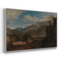 Bonneville, Savoy, 1803 - Floater Framed Canvas Print